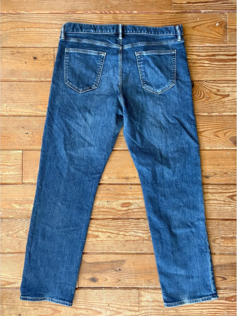 Banana Republic Men’s Straight Fit Jeans 36x32 Medium Wash Stretch Denim